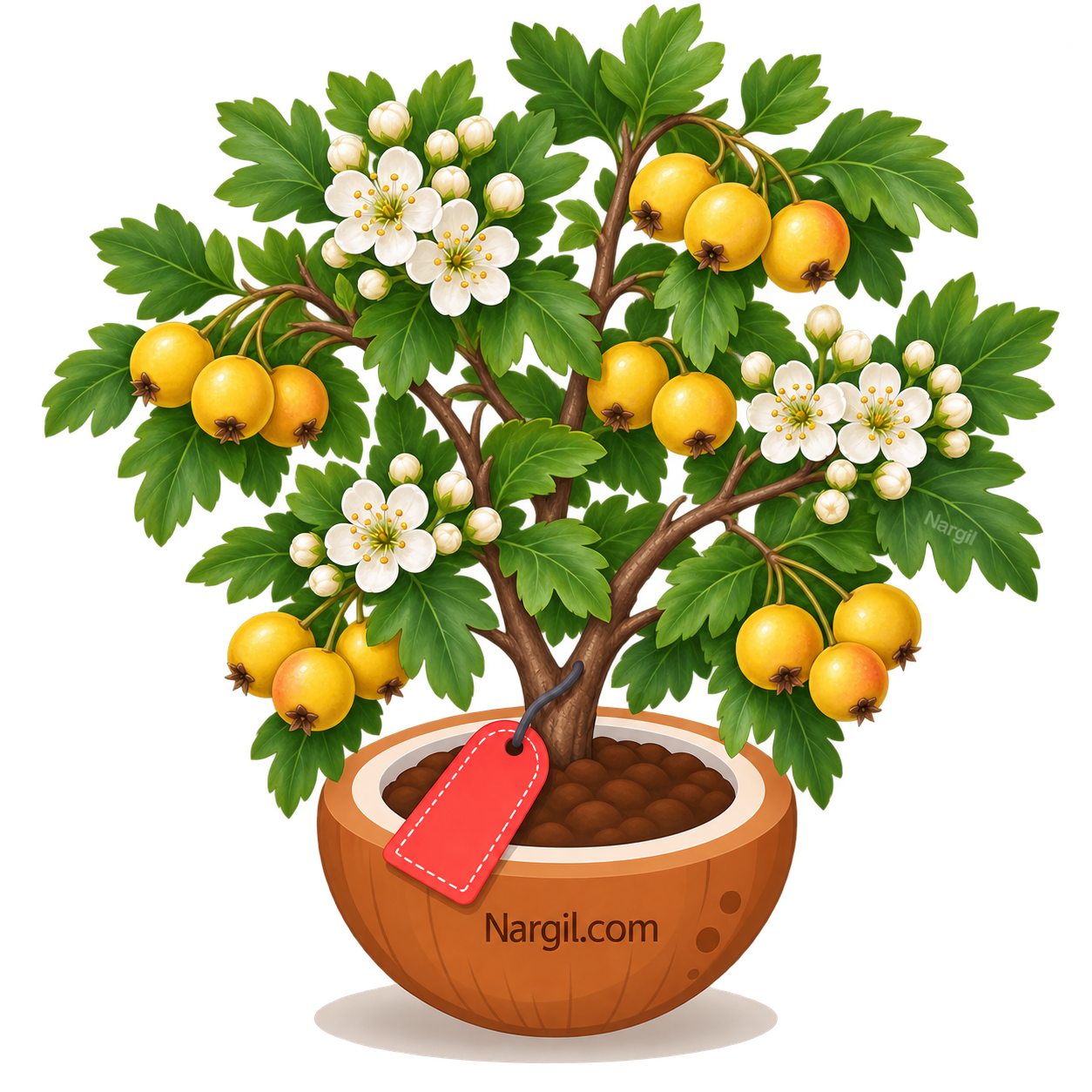 Nargil_Crataegus azarolus